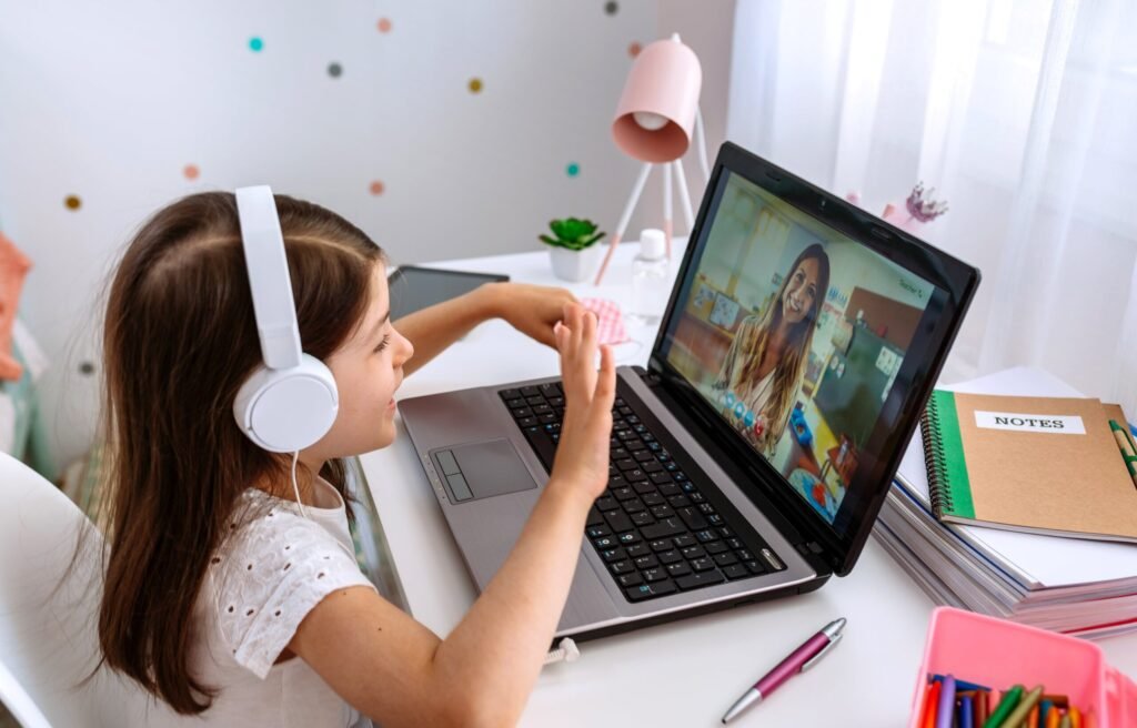 foto anak les online
