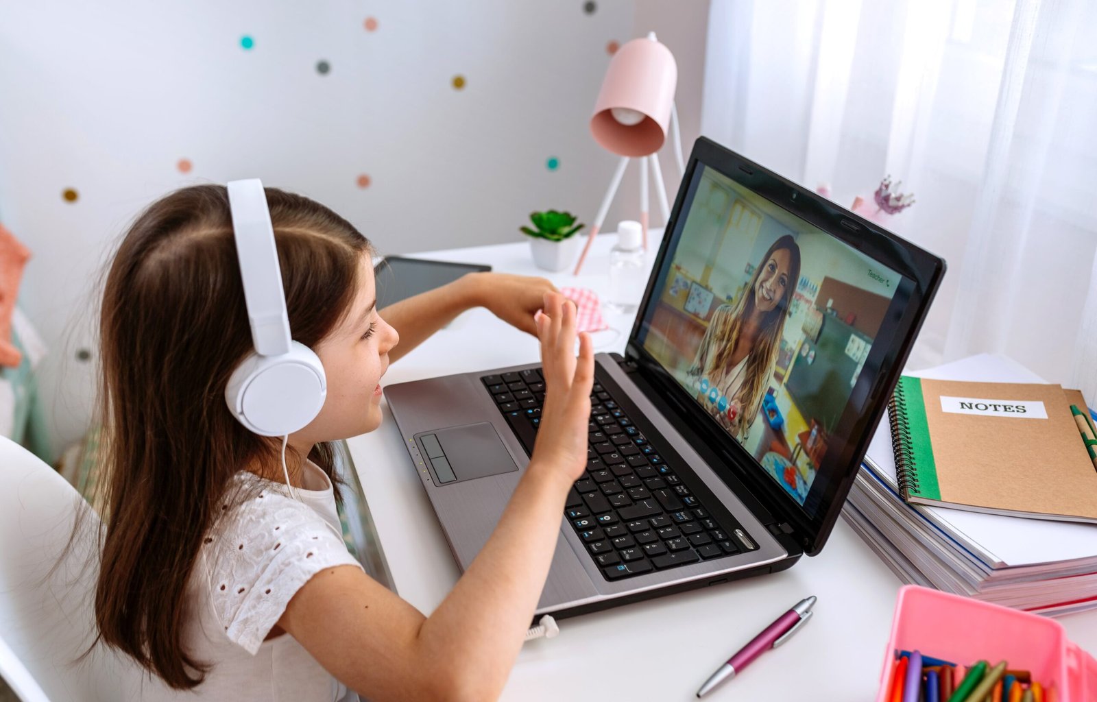 foto anak les online